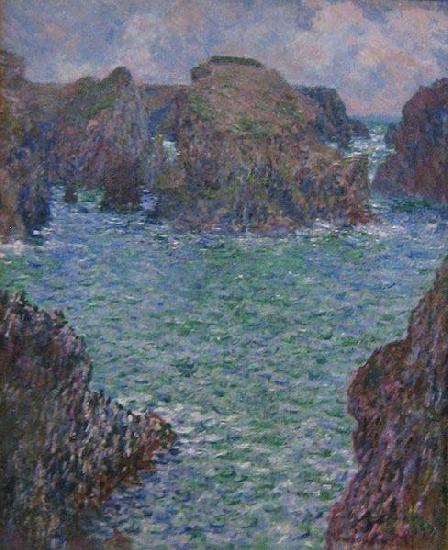 Claude Monet Port Goulphar Norge oil painting art